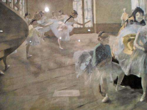 Edgar Degas - La Repetition - Retro French chick!!